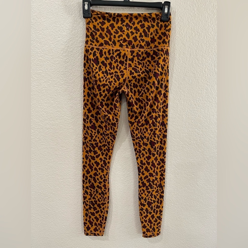 Varley leopard leggings women’s XS animal print legging exercise leggings - Picture 2 of 7